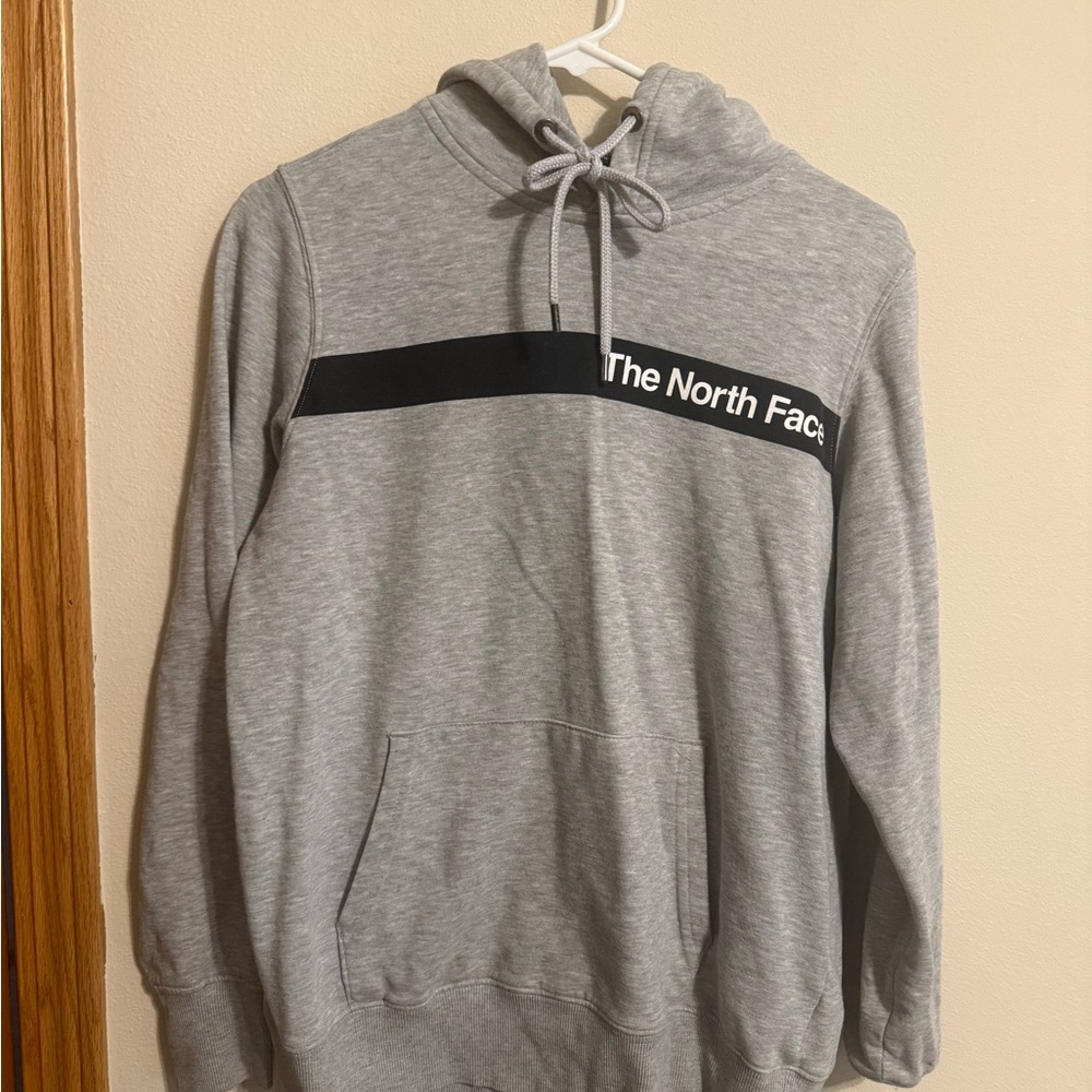 The North Face Gray and Black Hoodie